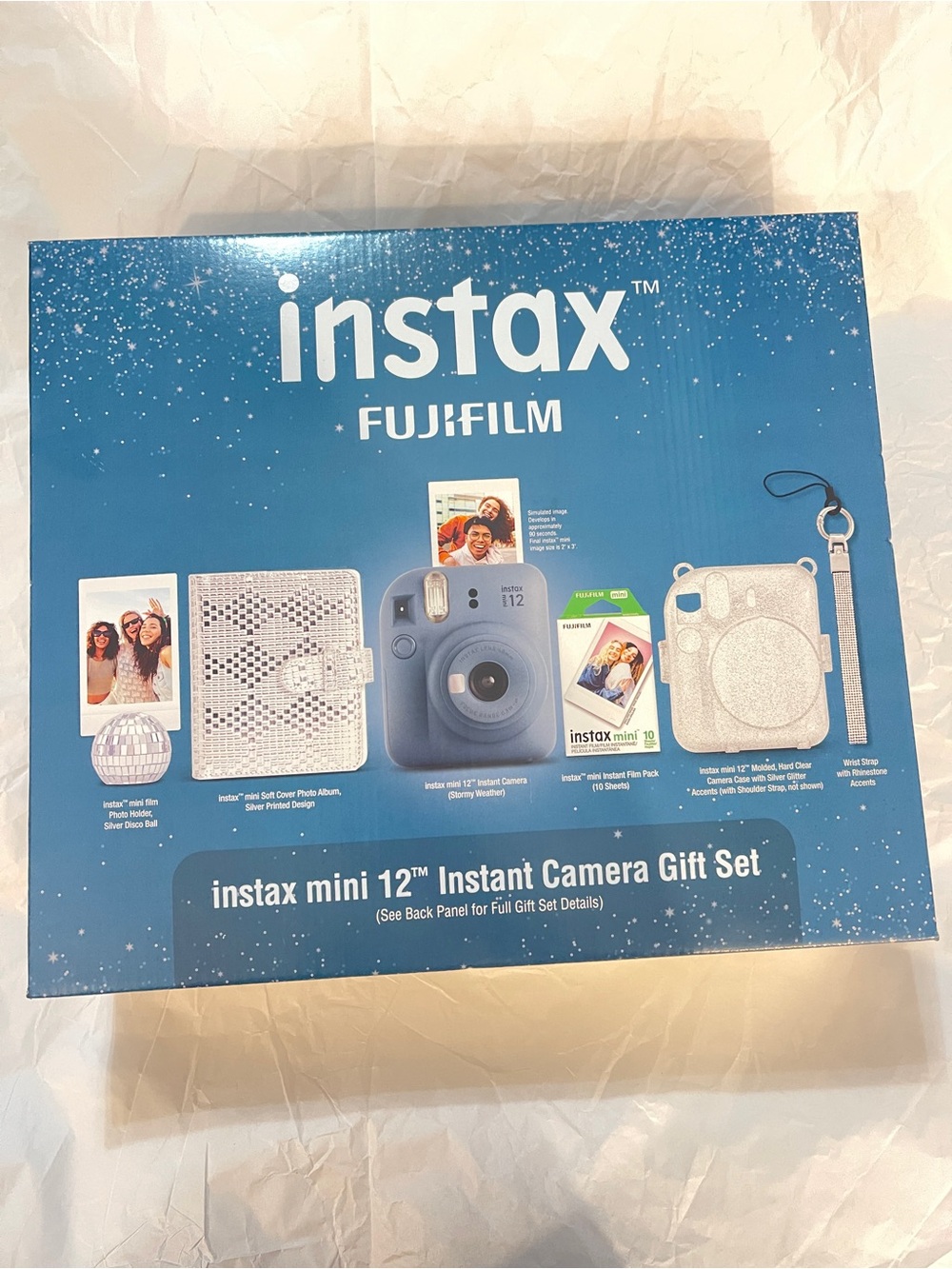 Fujifilm instax mini 12 Instant Camera Gift Set - Stormy Weather